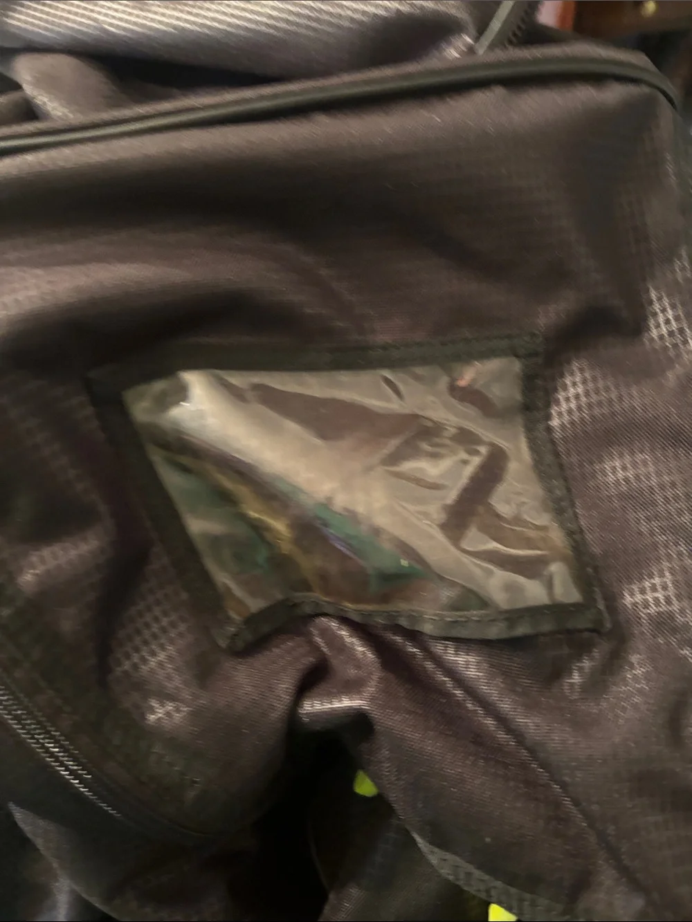 Under Armour Black Sports Bag with Lime Accent